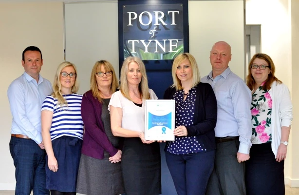 Port of Tyne Better Health at Work award for excellence