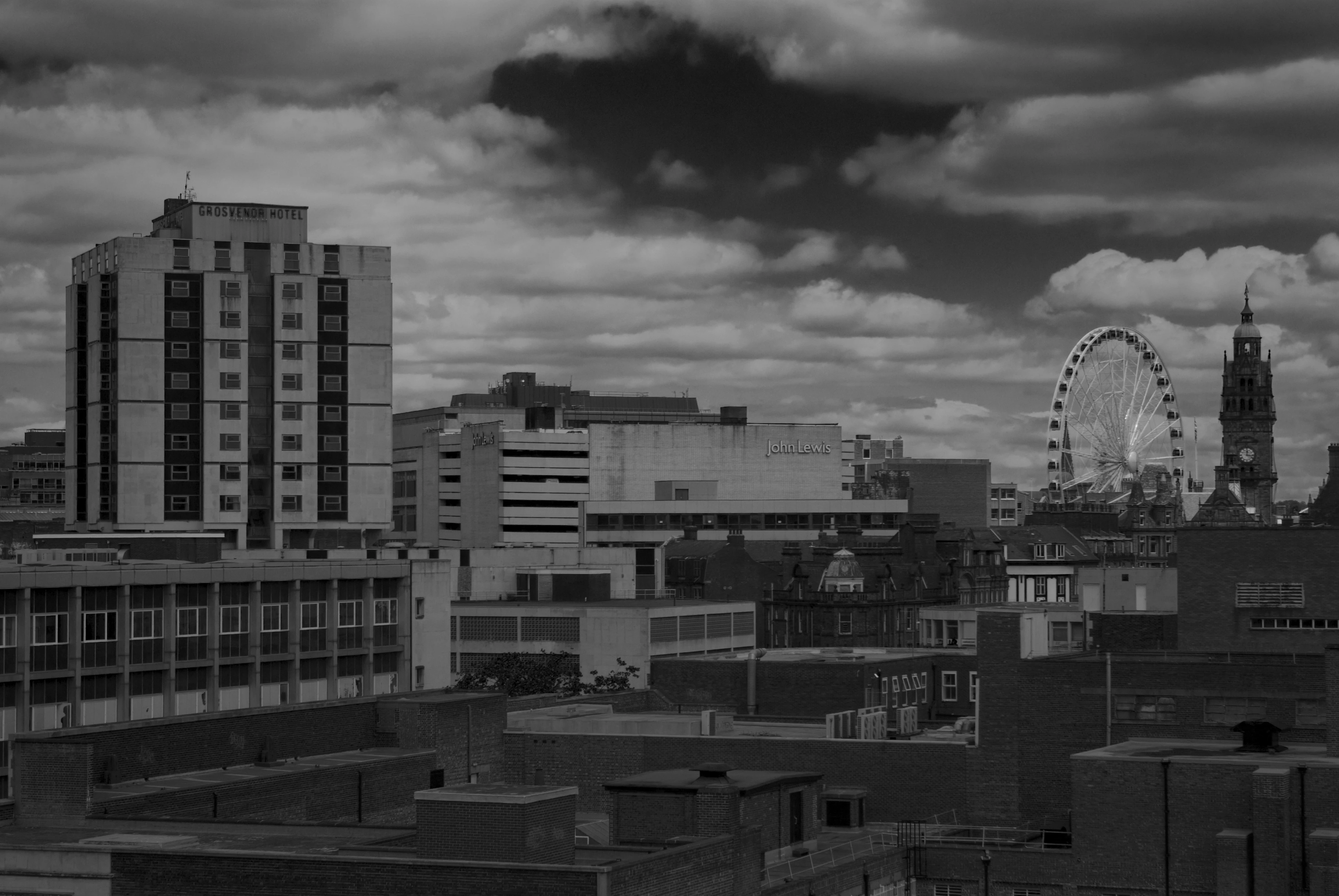 Sheffield City Centre Skyline