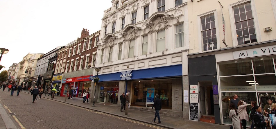 The Halifax branch building on Bold Street