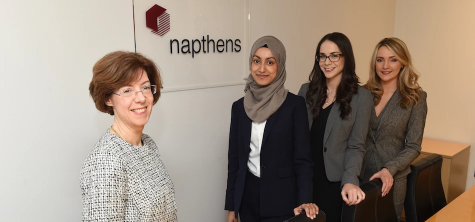 L-R: Helen Lucking, Foridha Yasmin, Georgina Vokes and Kirsty Halsted