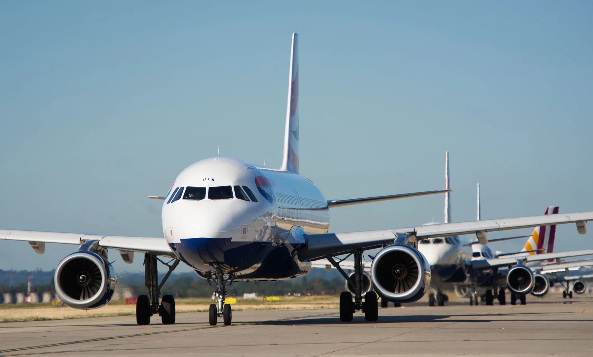 Heathrow aeroplanes