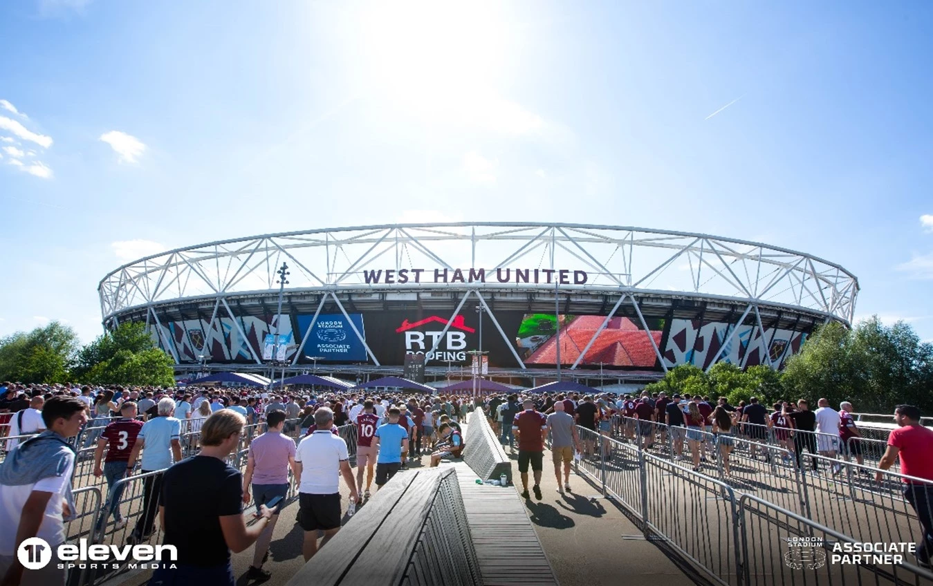 External Digital Wrap at London Stadium