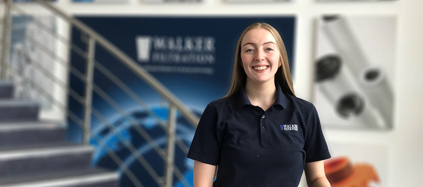 Women In Enginnering - Walker Filtration Engineering Apprentice, Morgan Pearce 