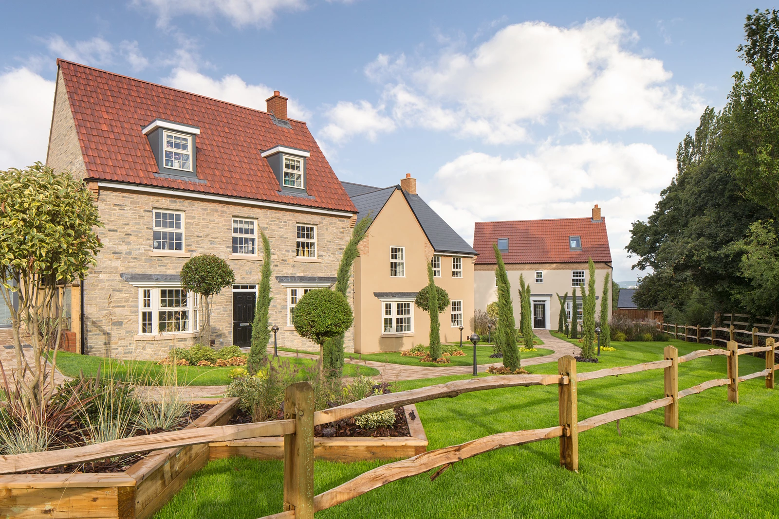 Park Farm street scene