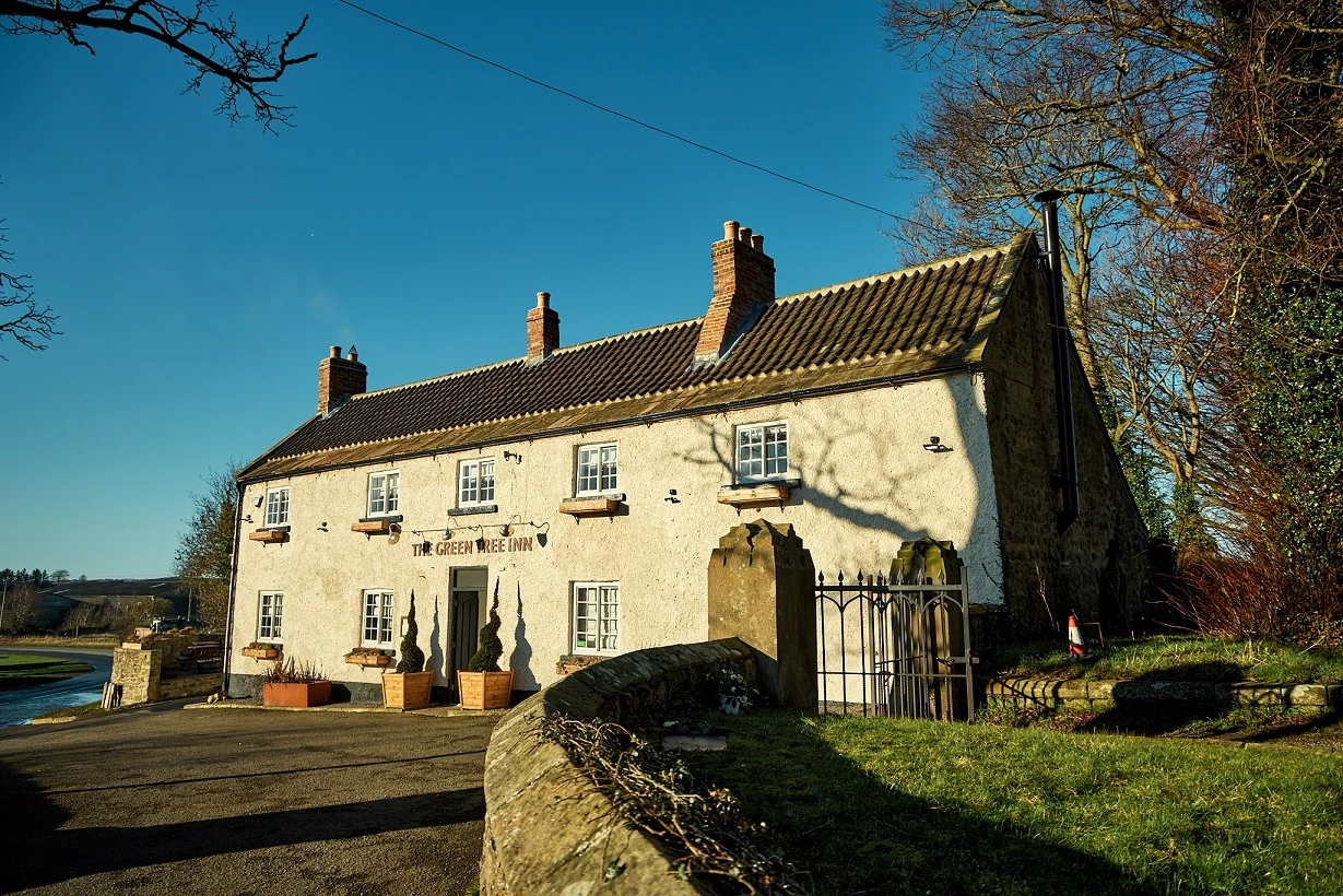 The Green Tree Inn, in the village of Patrick Brompton, near Bedale