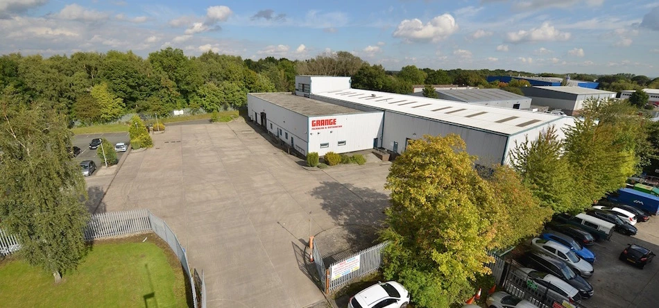 Grange Packing Solutions' base occupies 2.15 acres