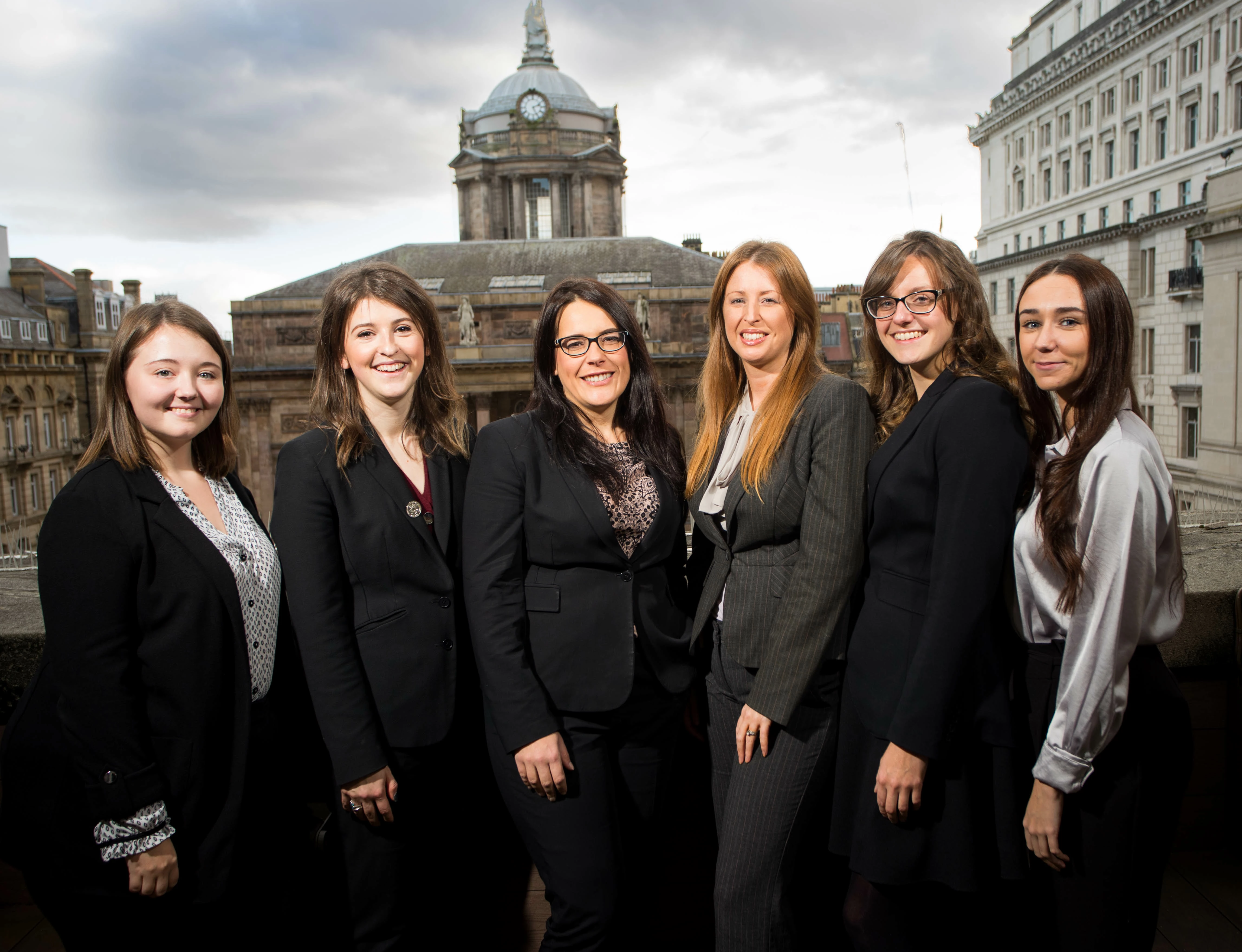 Laura Bailey, Alice Stevens, Leanne Devine, Nicola Brook, Jenny Fraser, Paige Jones