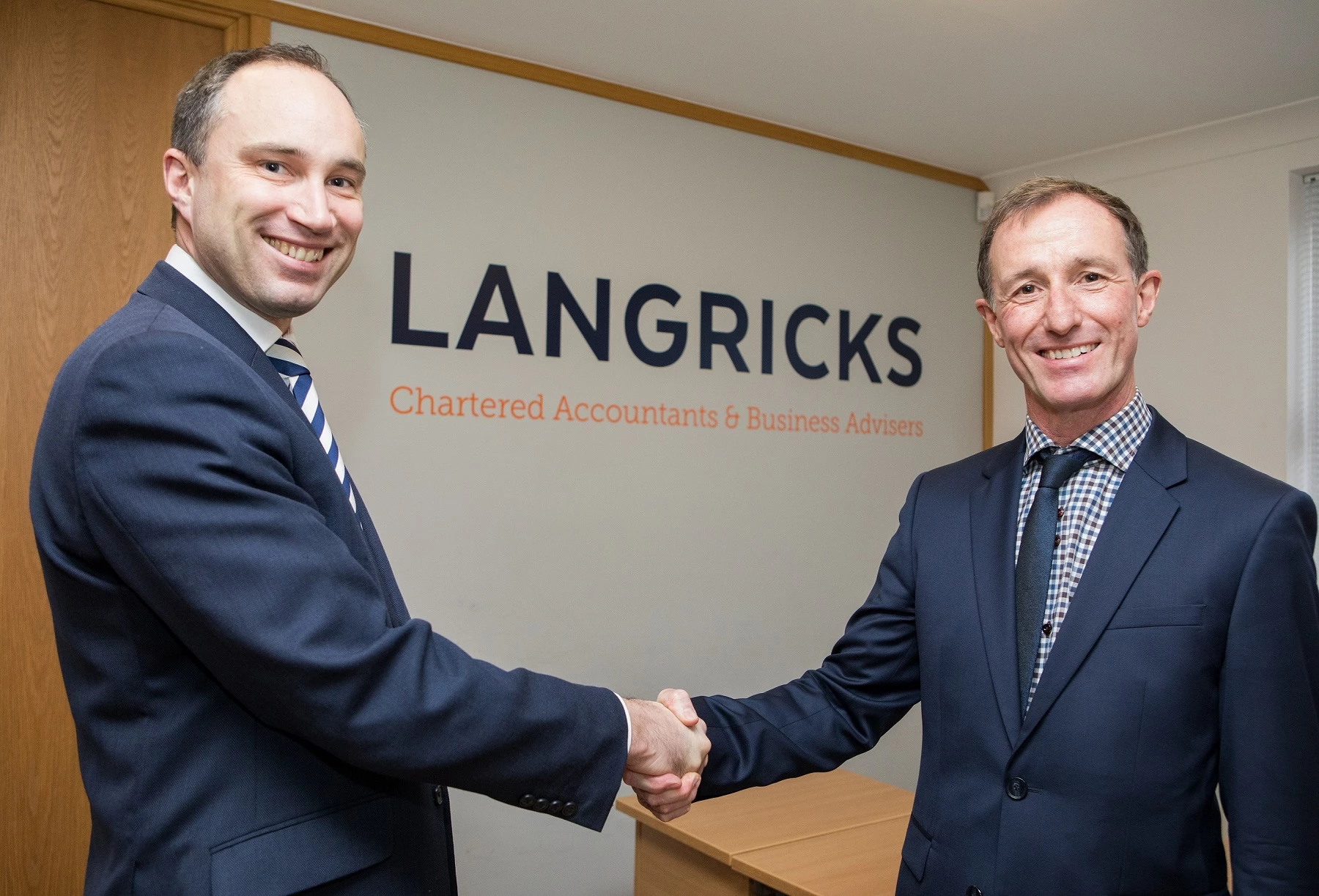 Former Hurst director Andrew Milnes joins Chris Langrick (left) in a non-exec role 