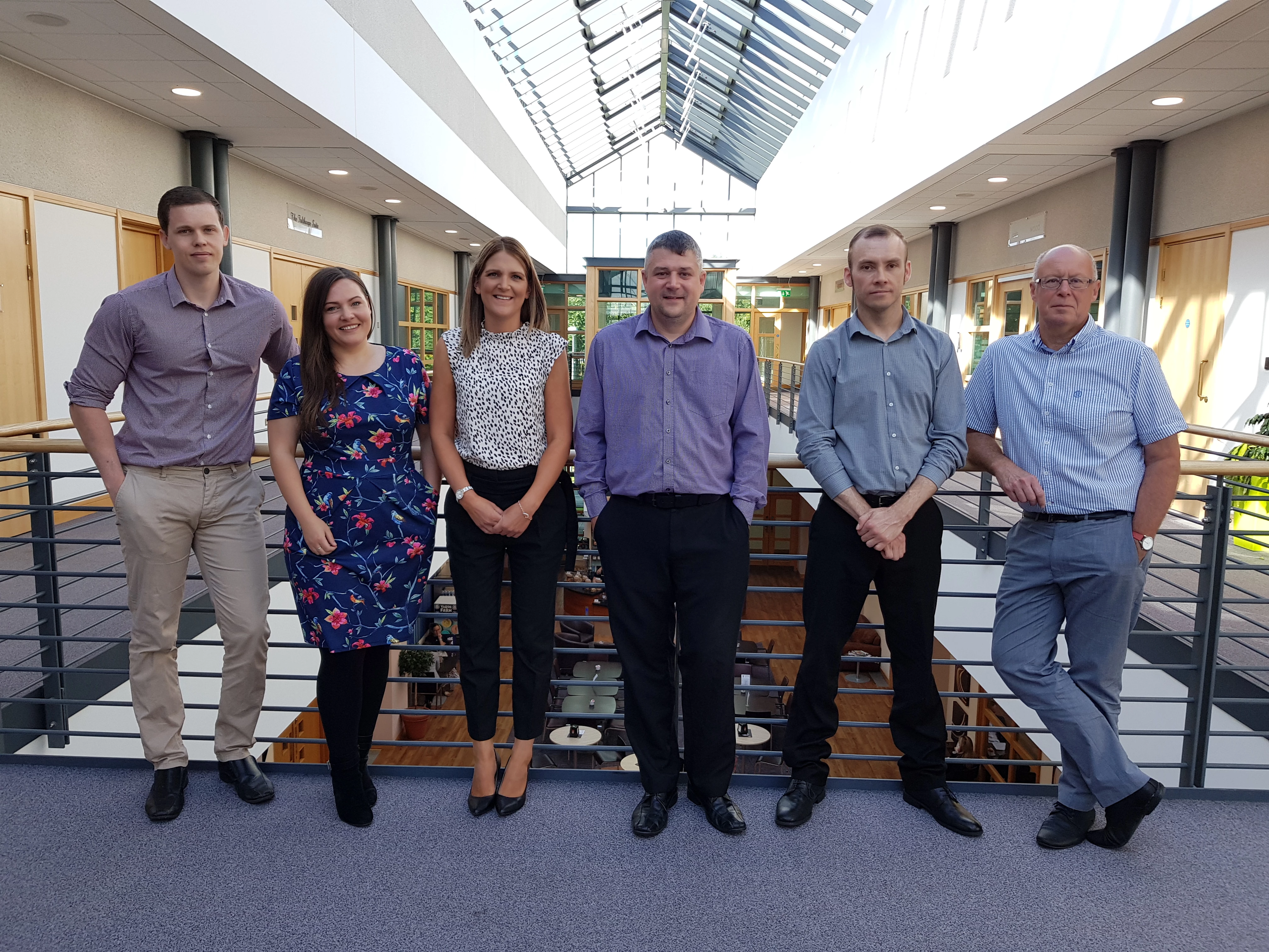 The M&S Logistics team in their new offices