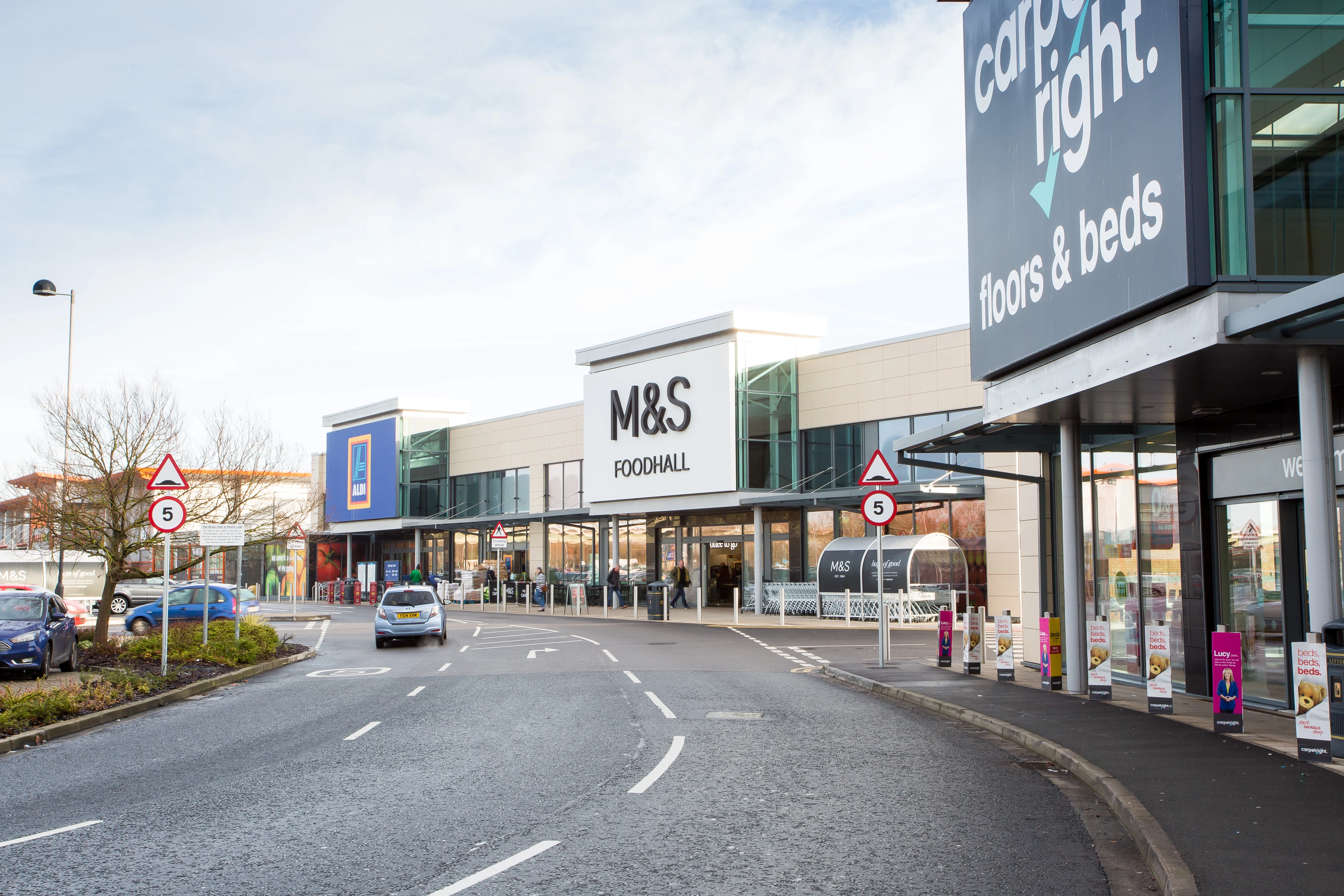 Derwent Group’s Junction One Retail Park, Bidston Moss, Wirral