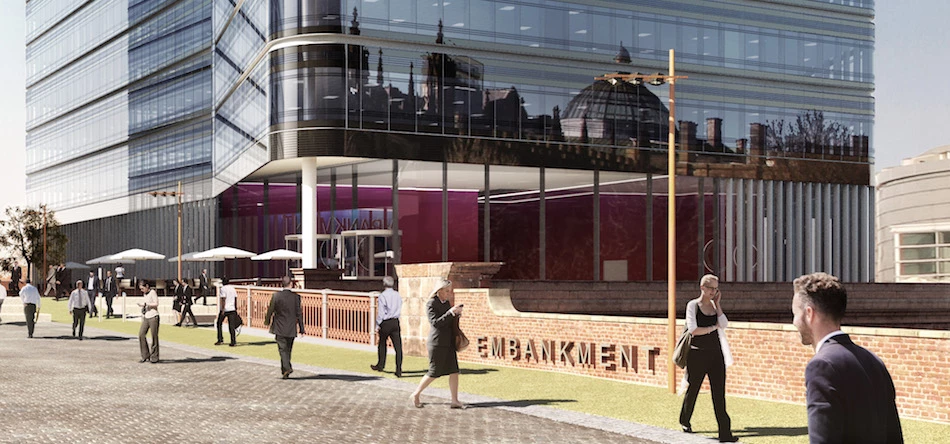 100 Embankment is due for completion in early 2020