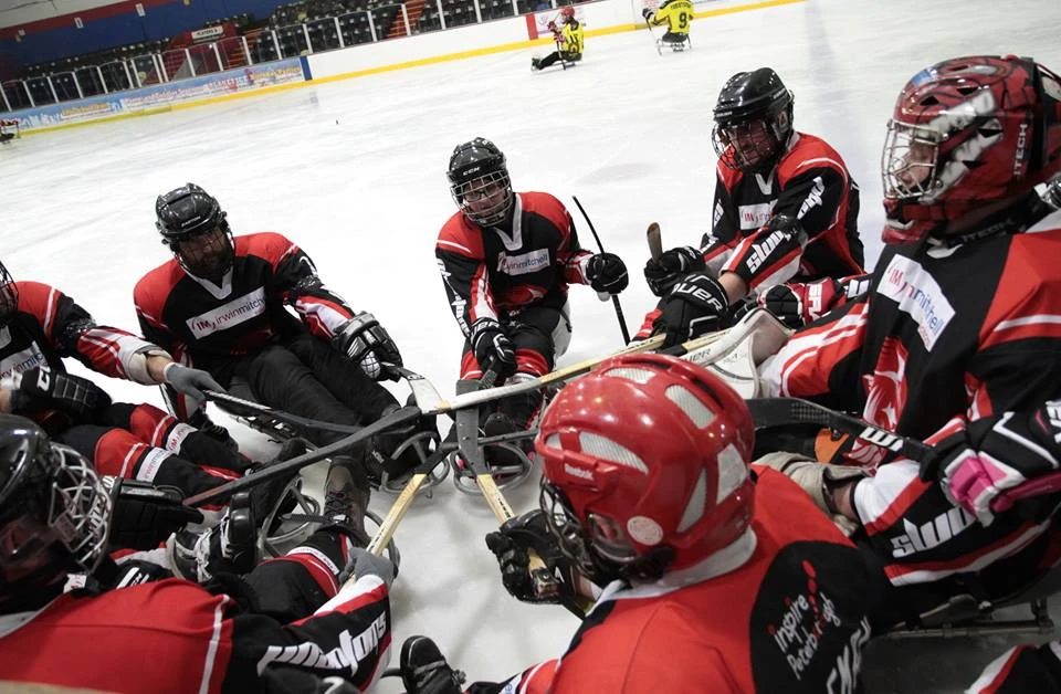 The Phantoms in a huddle