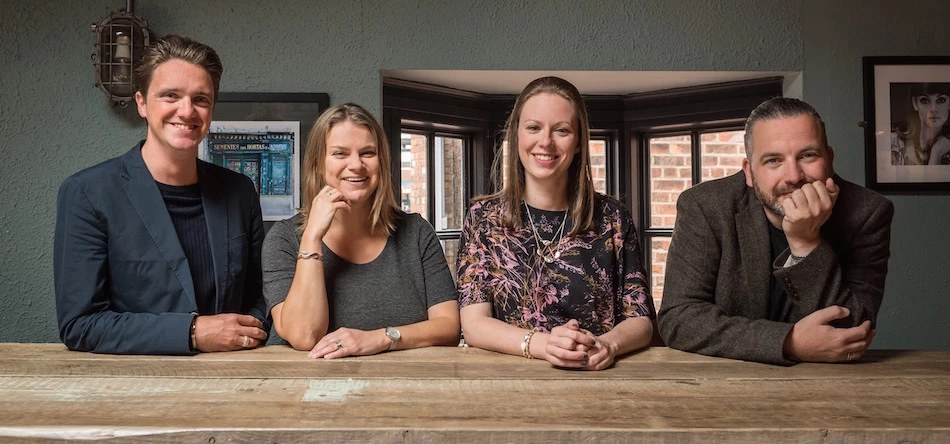 Matt Smith, Catherine Butcher, Jenny Mason and Jon Hallowell