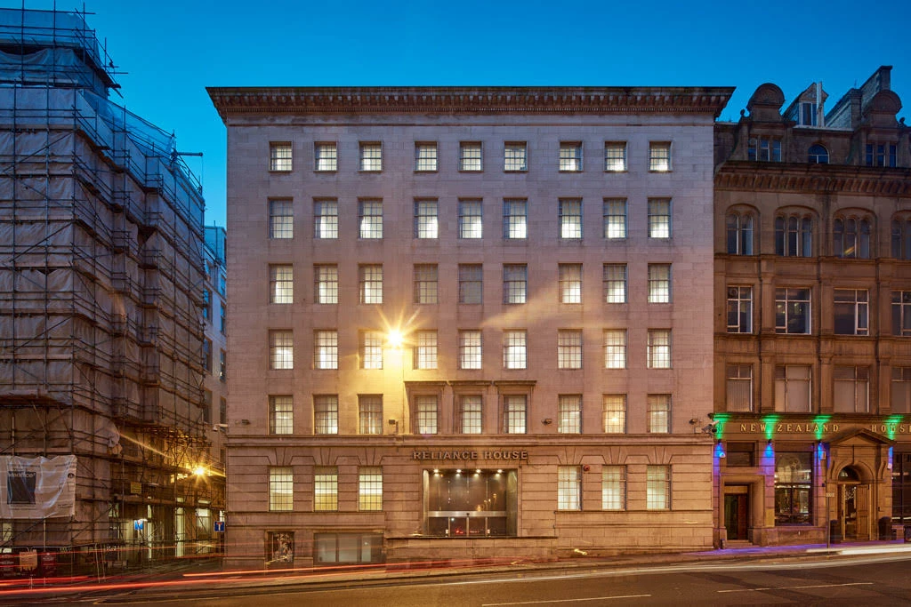 Reliance House, which Legacie has transformed into a thriving residential block 