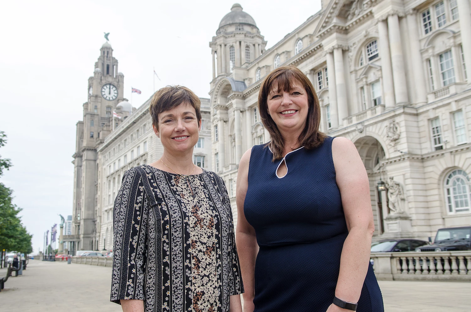 Rachel Clacher, co-founder of WeMindTheGap with Deputy mayor, Ann O’Byrne