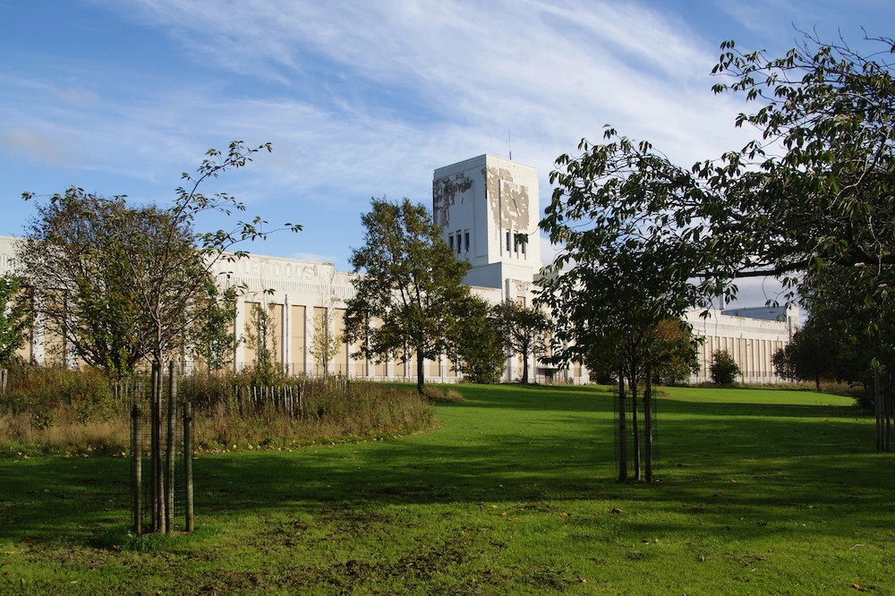 Film studio signs at Liverpool’s former Littlewoods complex