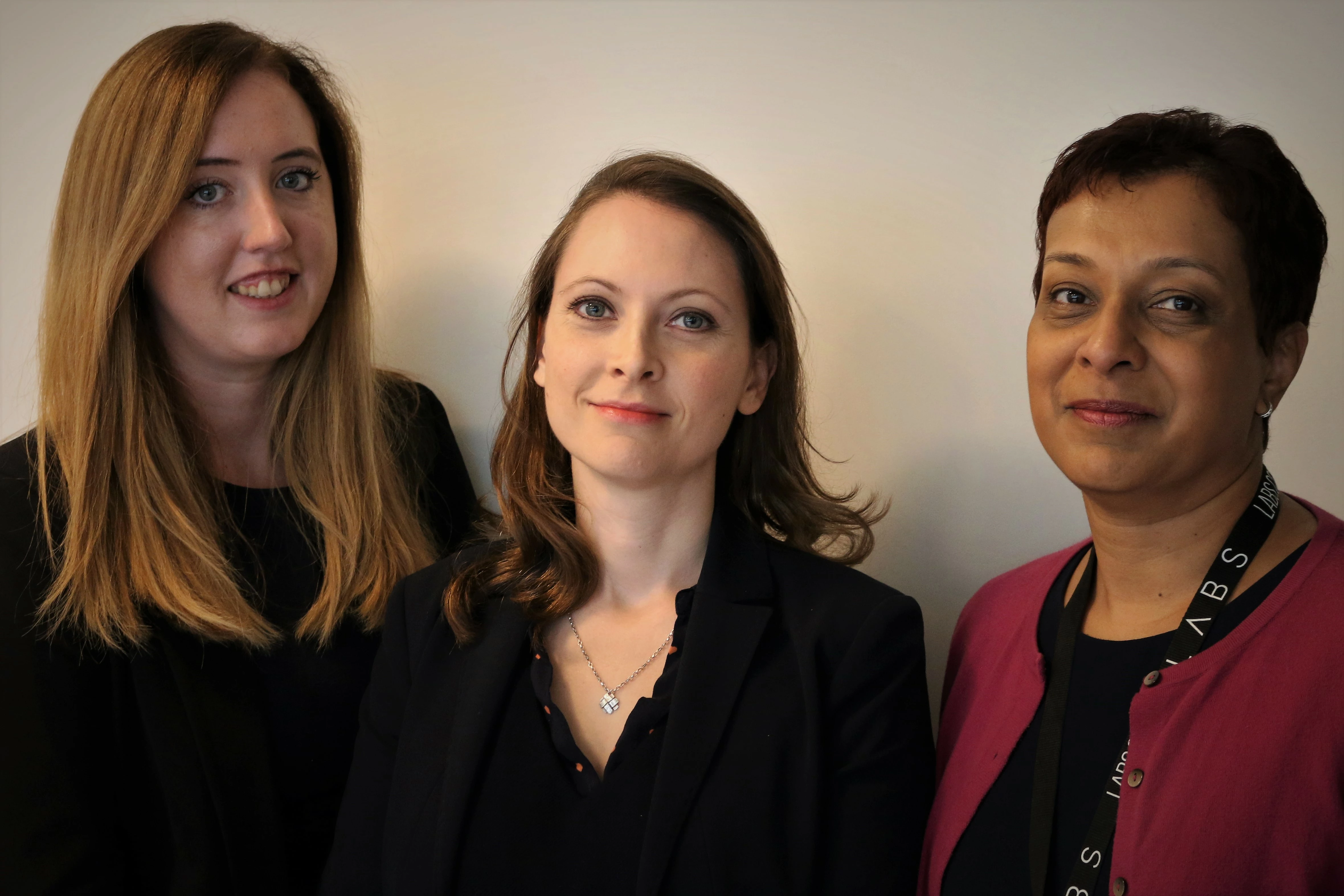 Family lawyers Laura Flanagan, Elizabeth Cookson and Venisha Shah