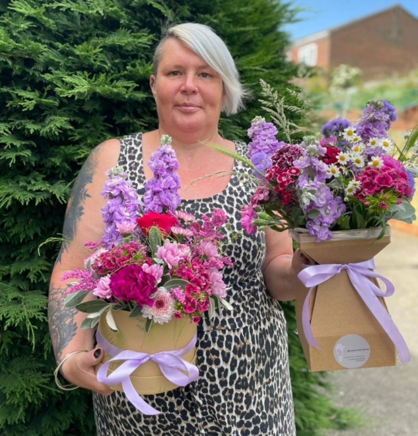 Zoe Foulger, who is opening Blooming Lovely Flowers in Microshops Ipswich