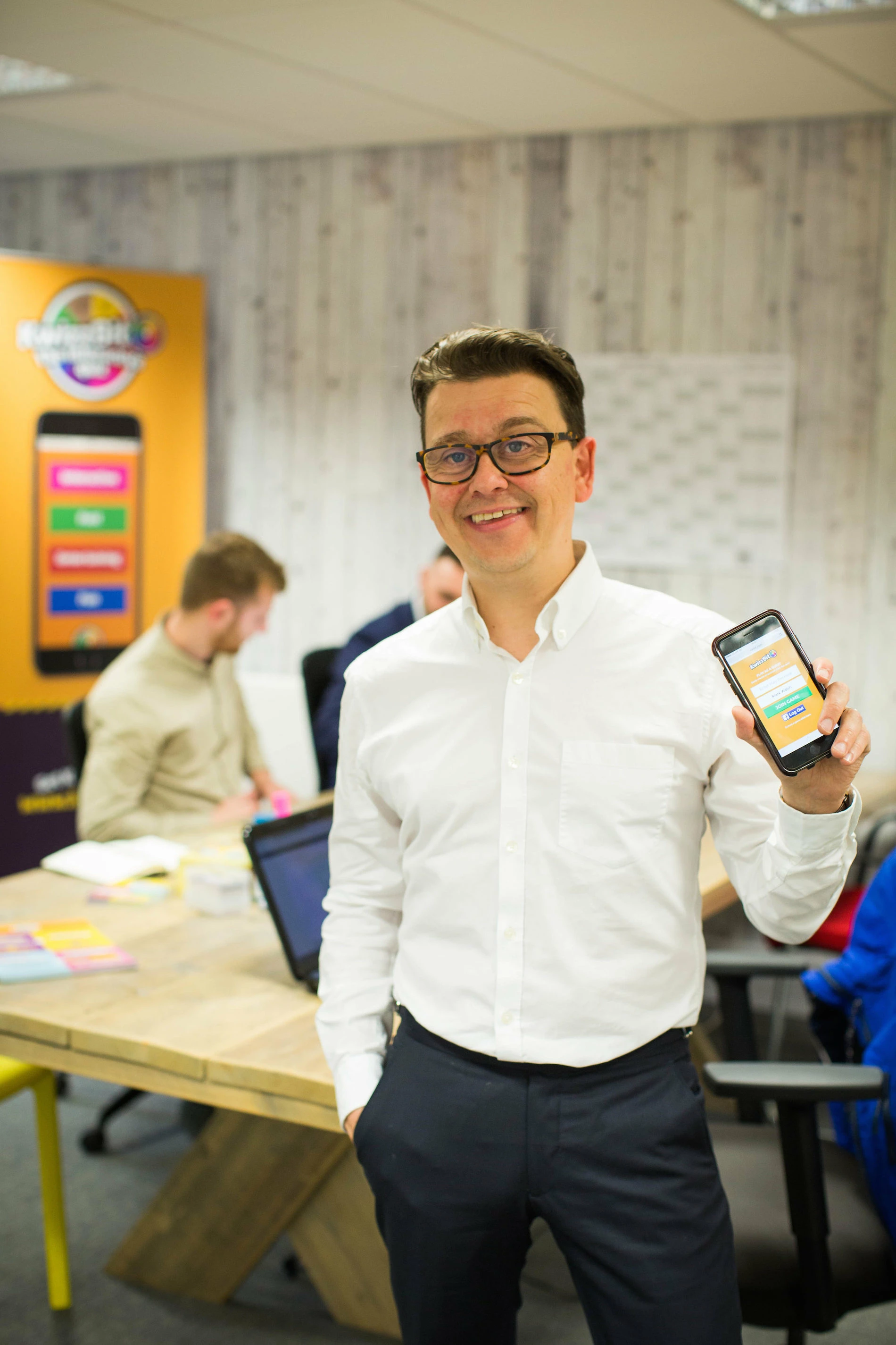 Mark Walsh, the founder and managing director of pub quiz technology KwizzBit. 