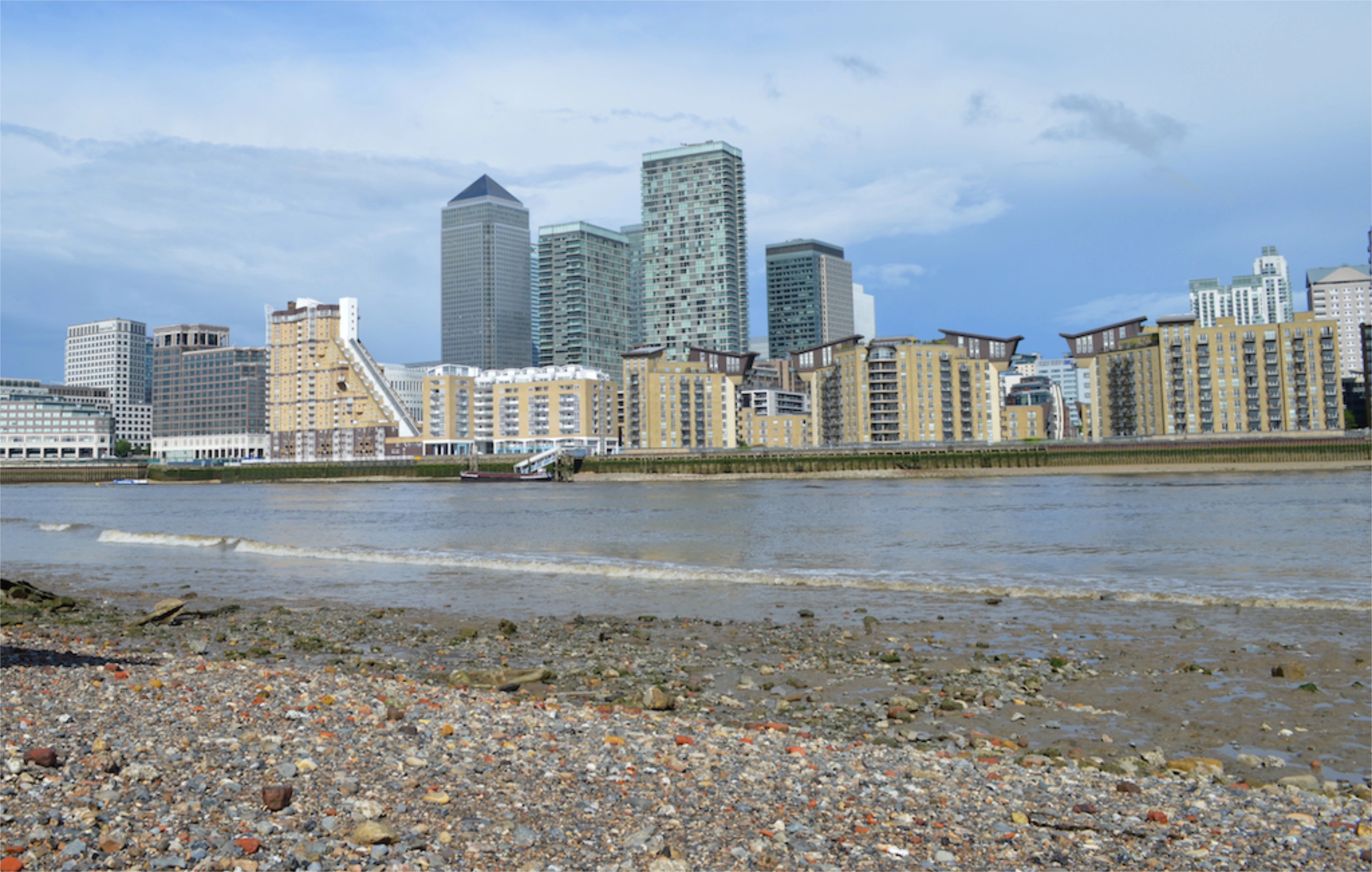 Canary Wharf from Thames