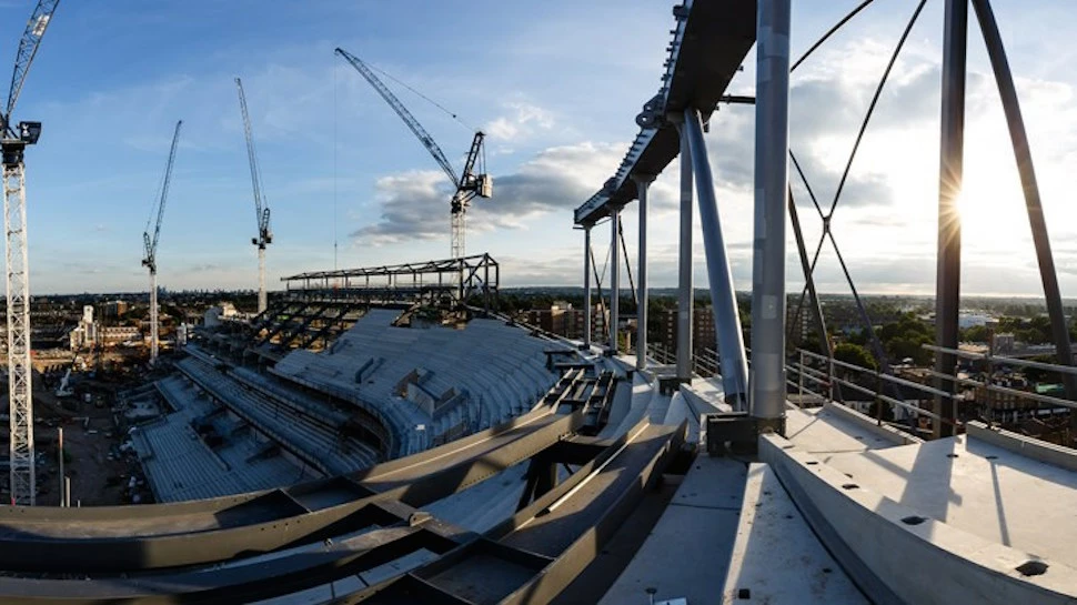 New images of Tottenham Hotspur's new stadium development.